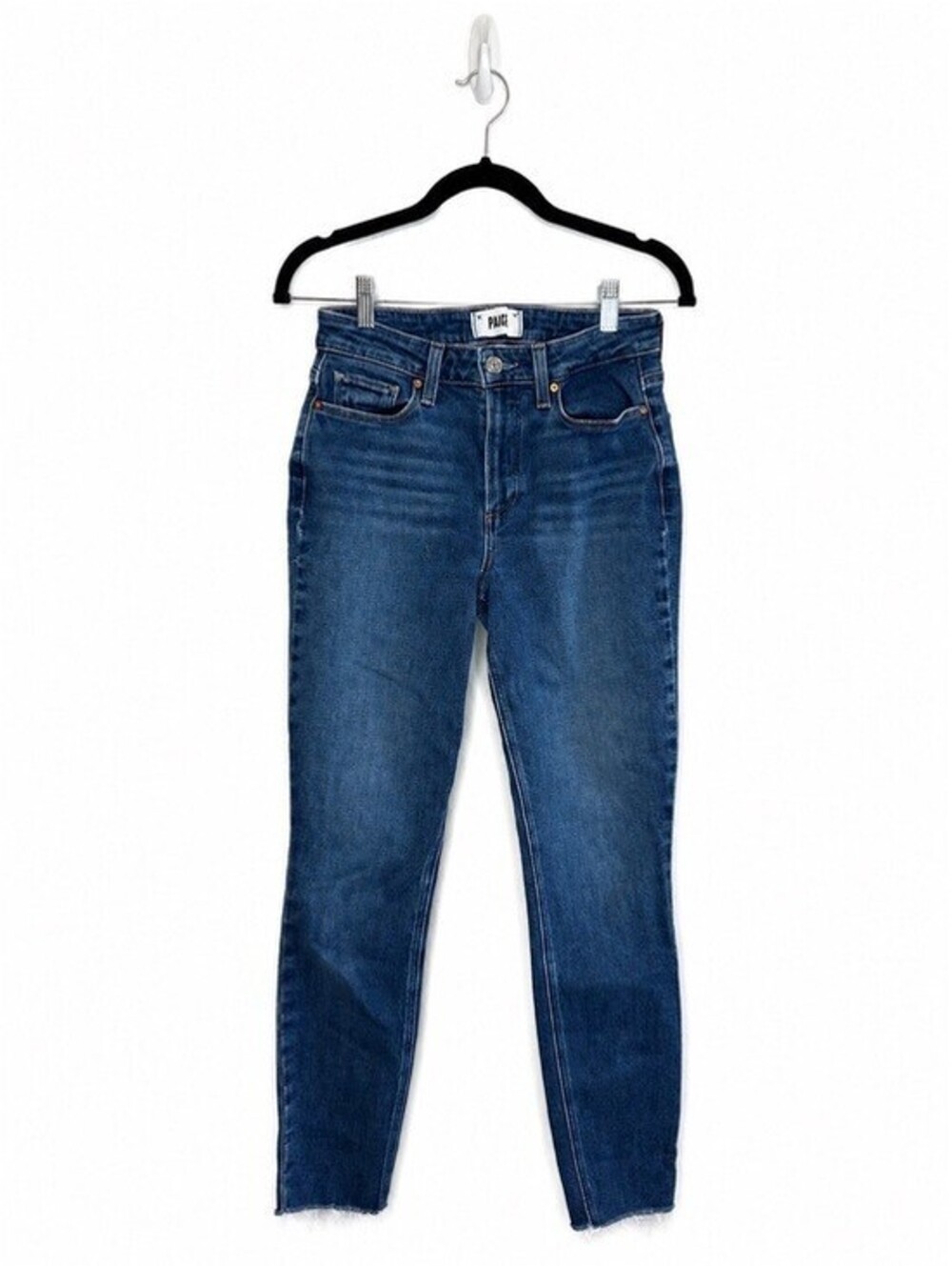 Paige Bombshell Chapel High Rise Skinny Jeans Size 28